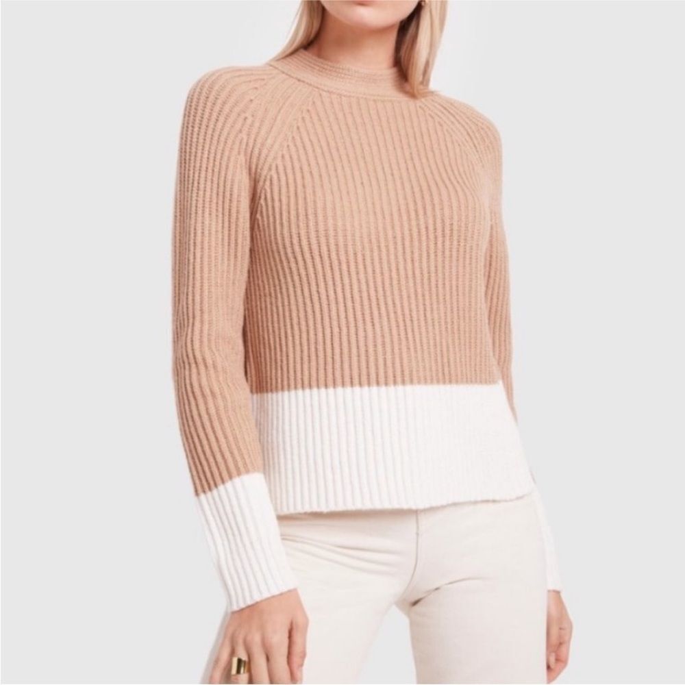 Banana Republic Chunky Colorblock Sweater Medium